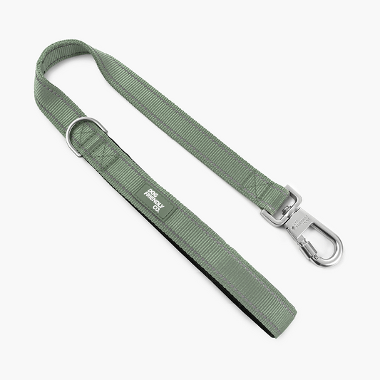 Short Trainer Dog Leash - Khaki