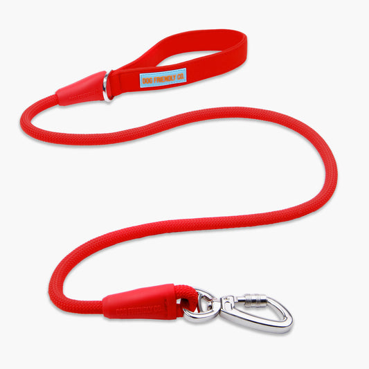 Rope Dog Leash - Red