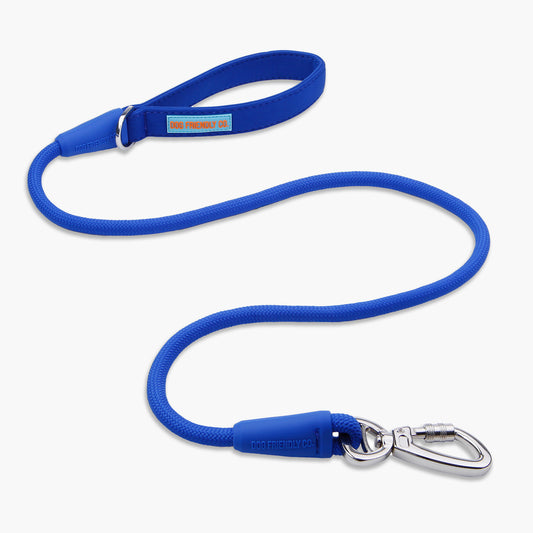 Rope Dog Leash - Classic Blue