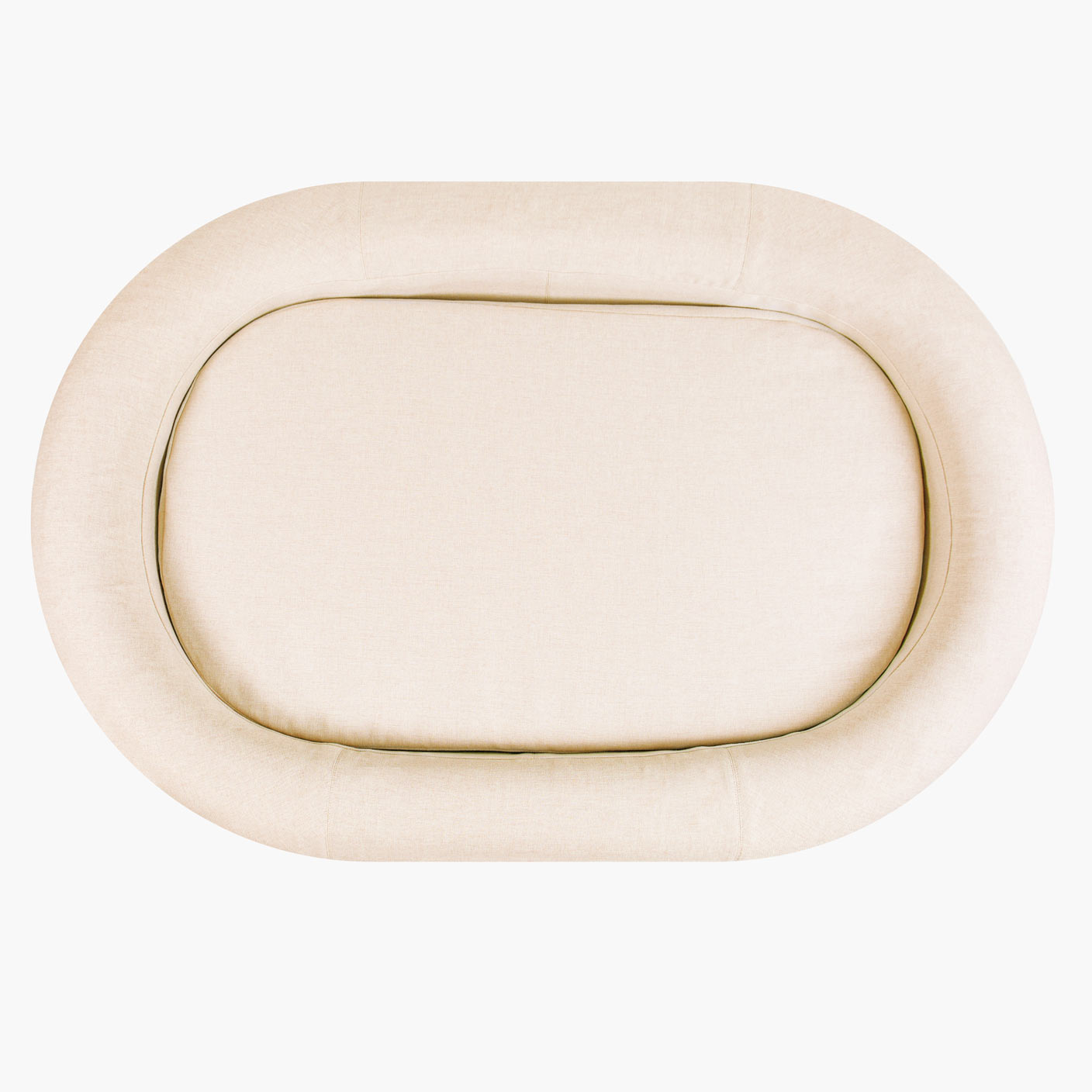 Chill Pill Memory Foam Dog Bed - Beige (Small)