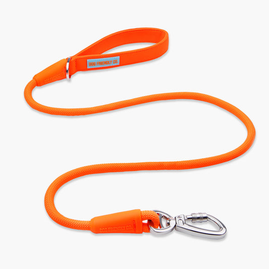 Rope Dog Leash - Hi-Vis Orange