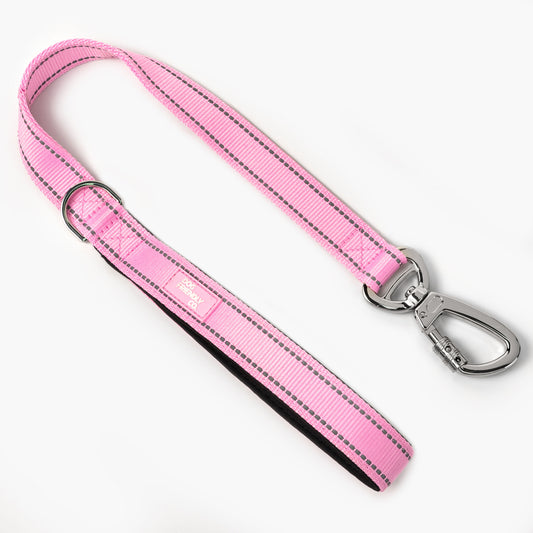 Short Trainer Dog Leash - Pink