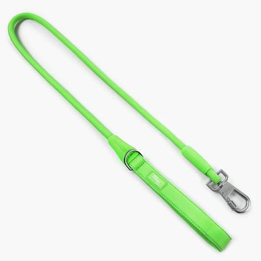 Rope Dog Leash - Neon Green