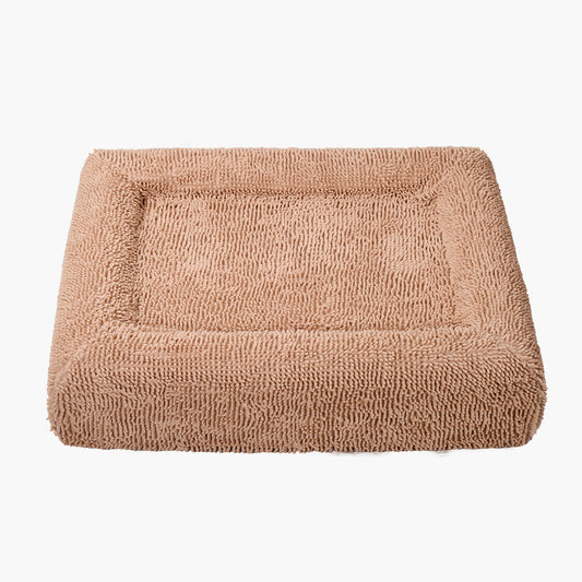 Premium Orthopedic Memory Foam Dog Bed - Brown (Small)