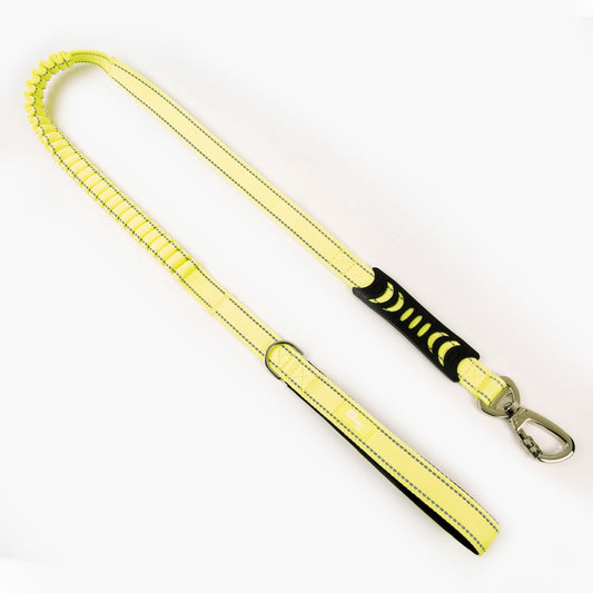 Bungee Dog Leash - Yellow