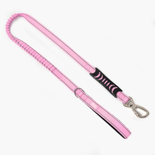 Bungee Dog Leash - Pink