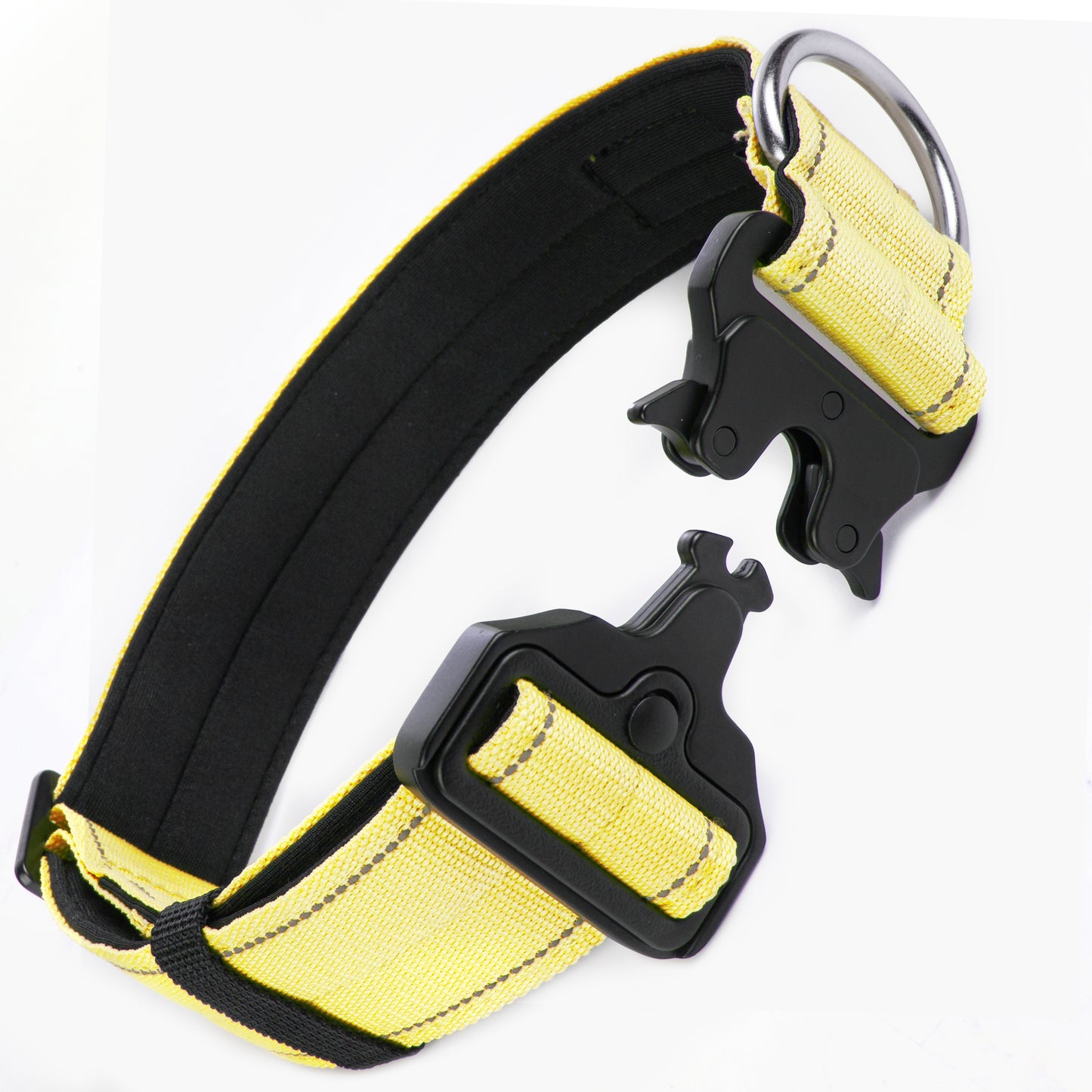 Tactical Dog Collar - Yellow