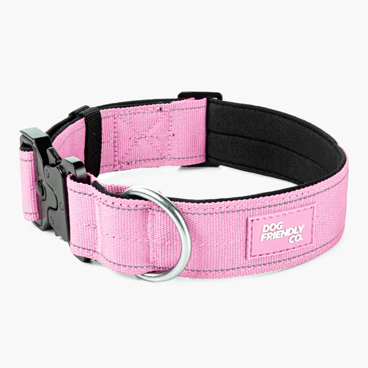 Tactical Dog Collar - Pink