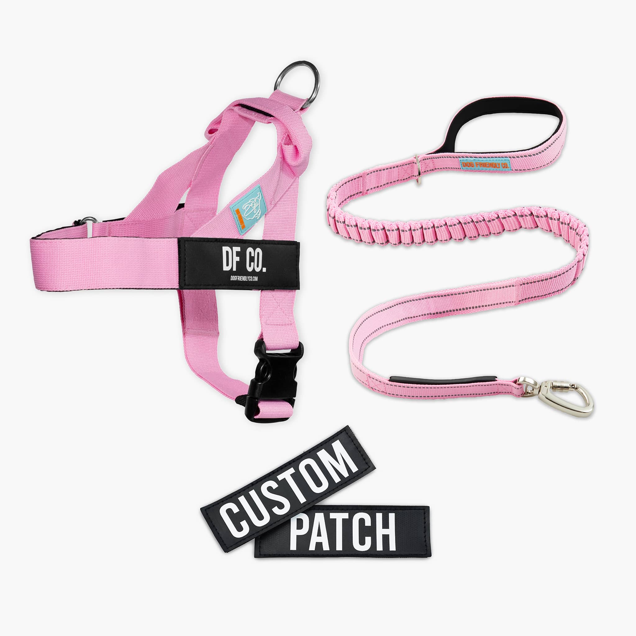 Dog Signature Kit, Harness & Leash Bundle Dog Friendly Co.
